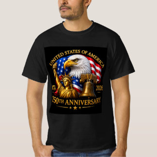 自由250年を祝おう! 🇺🇸 Tシャツ
