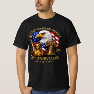 自由250年を祝おう! 🇺🇸 Tシャツ