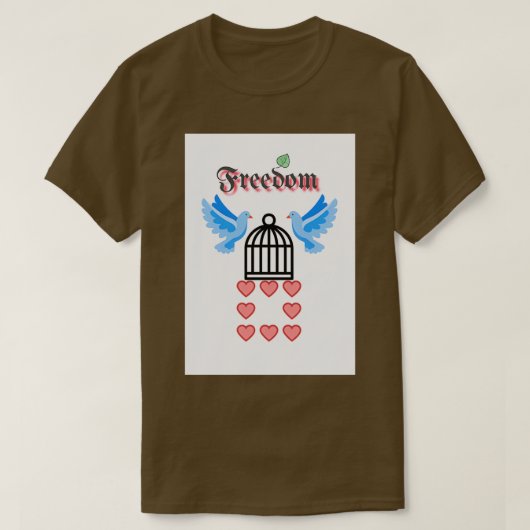 自由4 Tシャツ (デザイン正面)