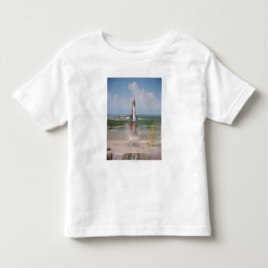 自由7の写真の進水 トドラーTシャツ (正面)