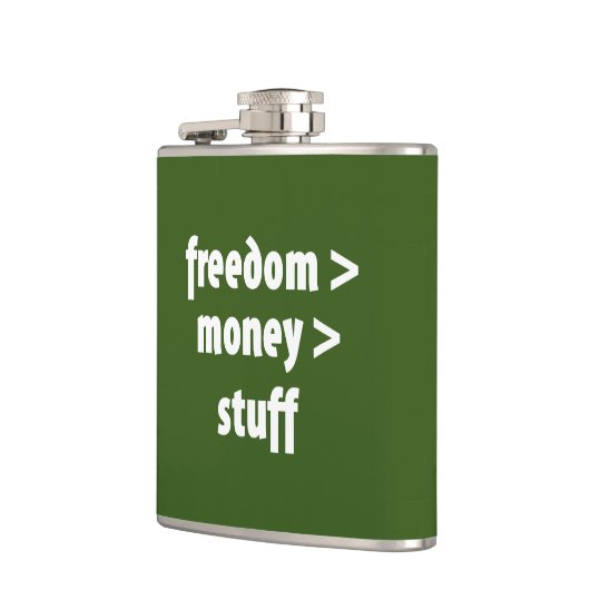 自由>お金>物 フラスク (左)