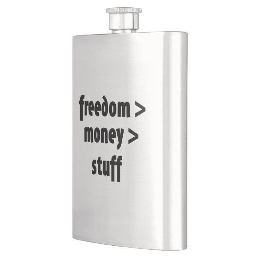 自由>お金>物 フラスク (左)