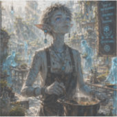自由 / キャンプの料理人 / レストランキッチン シール (正面)