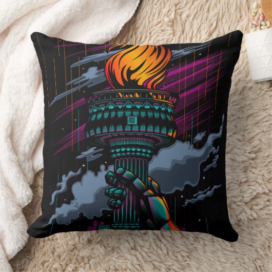 自由 クッション (ブランケット)