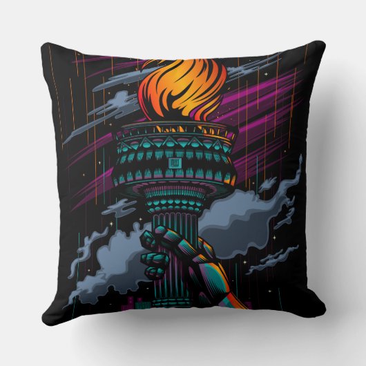 自由 クッション (裏面)