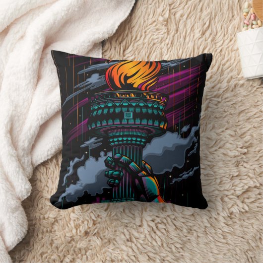 自由 クッション (ブランケット)