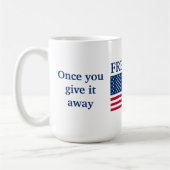 自由 コーヒーマグカップ (左)