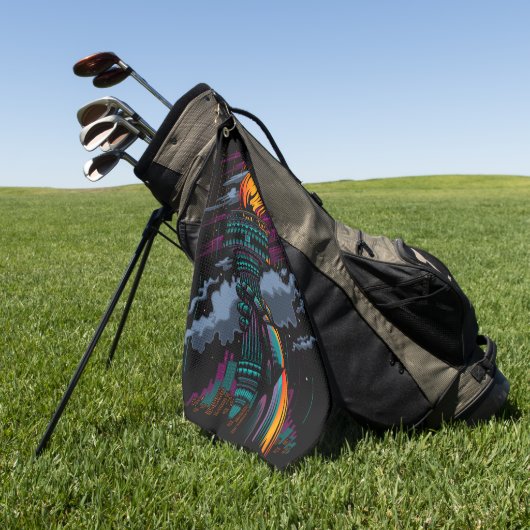 自由 ゴルフタオル (グリーン)