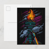 自由 シーズンポストカード (正面/裏面)