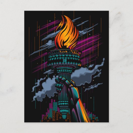 自由 シーズンポストカード (正面)