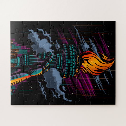 自由 ジグソーパズル (横)