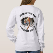 自由： スウェットシャツ (裏面)