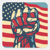 自由 スクエアシール (正面)