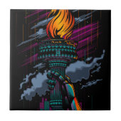 自由 タイル (正面)