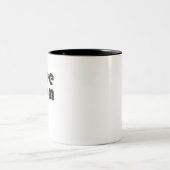 自由 ツートーンマグカップ (中央)