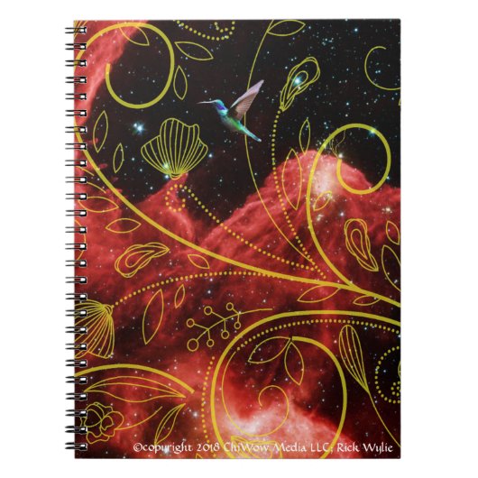 自由 – ハミングバード ノートブック (正面)