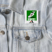 自由! パレスチナ 缶バッジ (インサイチュ)