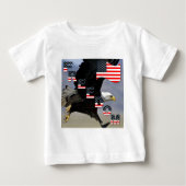 自由 ベビーTシャツ (正面)