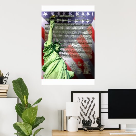 自由 ポスター (ホームオフィス)