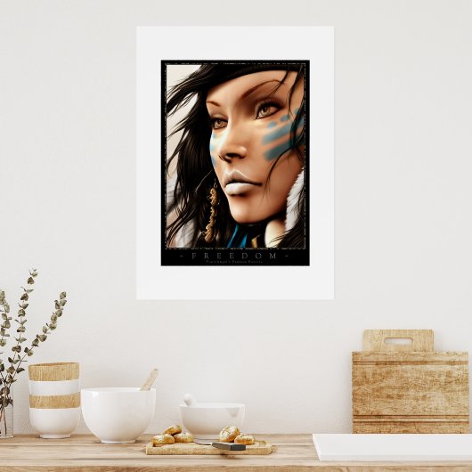 自由 ポスター (キッチン)