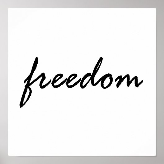 自由 ポスター (正面)