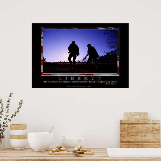 自由 ポスター (キッチン)