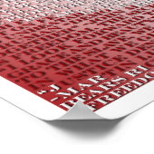 自由 ポスター (角)