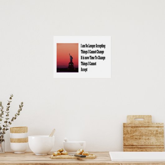 自由 ポスター (キッチン)