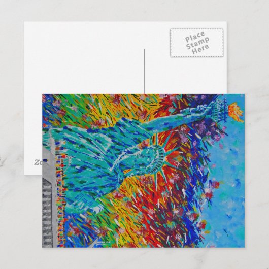 自由 ポストカード (正面/裏面)