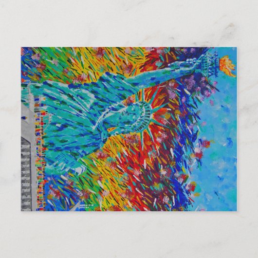 自由 ポストカード (正面)