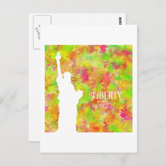 自由 ポストカード (正面/裏面)