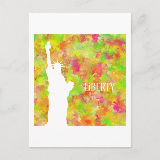 自由 ポストカード (正面)
