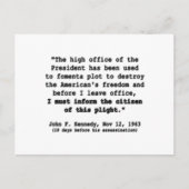 自由 ポストカード (正面)