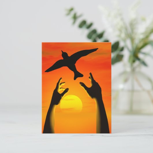 自由 ポストカード (スタンド正面)