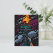 自由 ポストカード (スタンド正面)