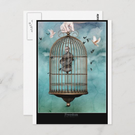 自由 ポストカード (正面/裏面)