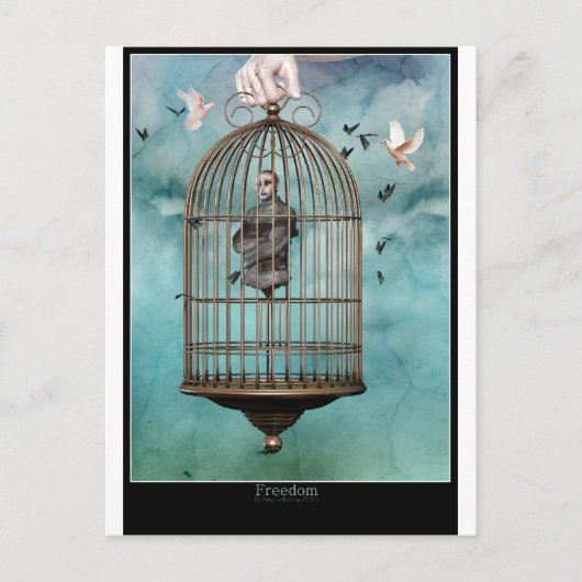 自由 ポストカード (正面)
