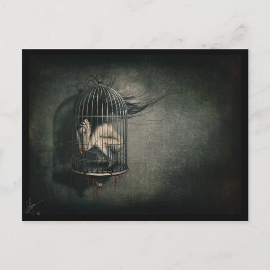 「自由」 ポストカード (正面)