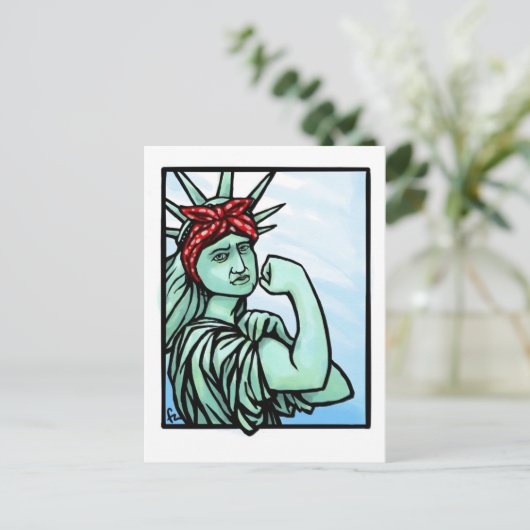 自由 ポストカード (スタンド正面)