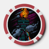 自由 ポーカーチップ (裏面)