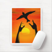 自由 マウスパッド (マウス)