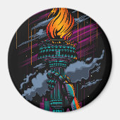 自由 マグネット (正面)