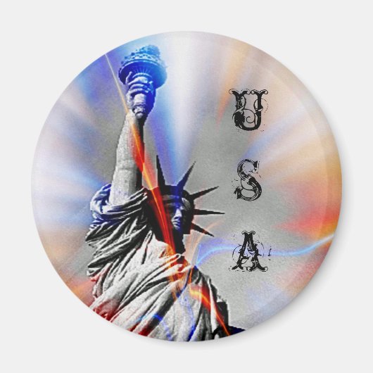 自由 マグネット (正面)