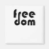 自由 マグネット (正面)