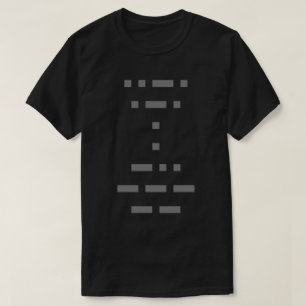 自由-モールス符号 Tシャツ