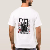 自由-二倍にしないで下さい Tシャツ (裏面)