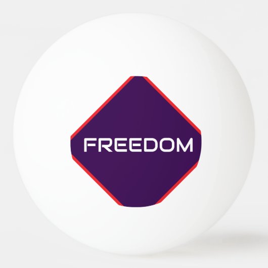 自由 卓球ボール (正面)