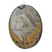 自由、平等、友愛: 輝かしい未来 ダーツボード (正面右)