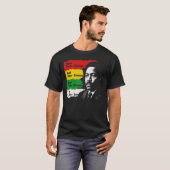 自由 平等 団結 勇気づけられるグラフィック Tシャツ (正面フル)