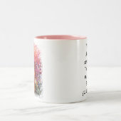 自由、"生きている自由…およびbeautysurrounds ..... ツートーンマグカップ (中央)